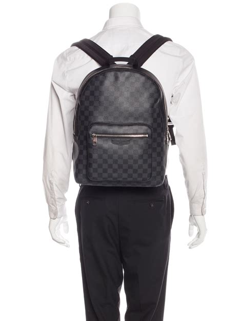 LOUIS VUITTON Damier Graphite Josh Backpack